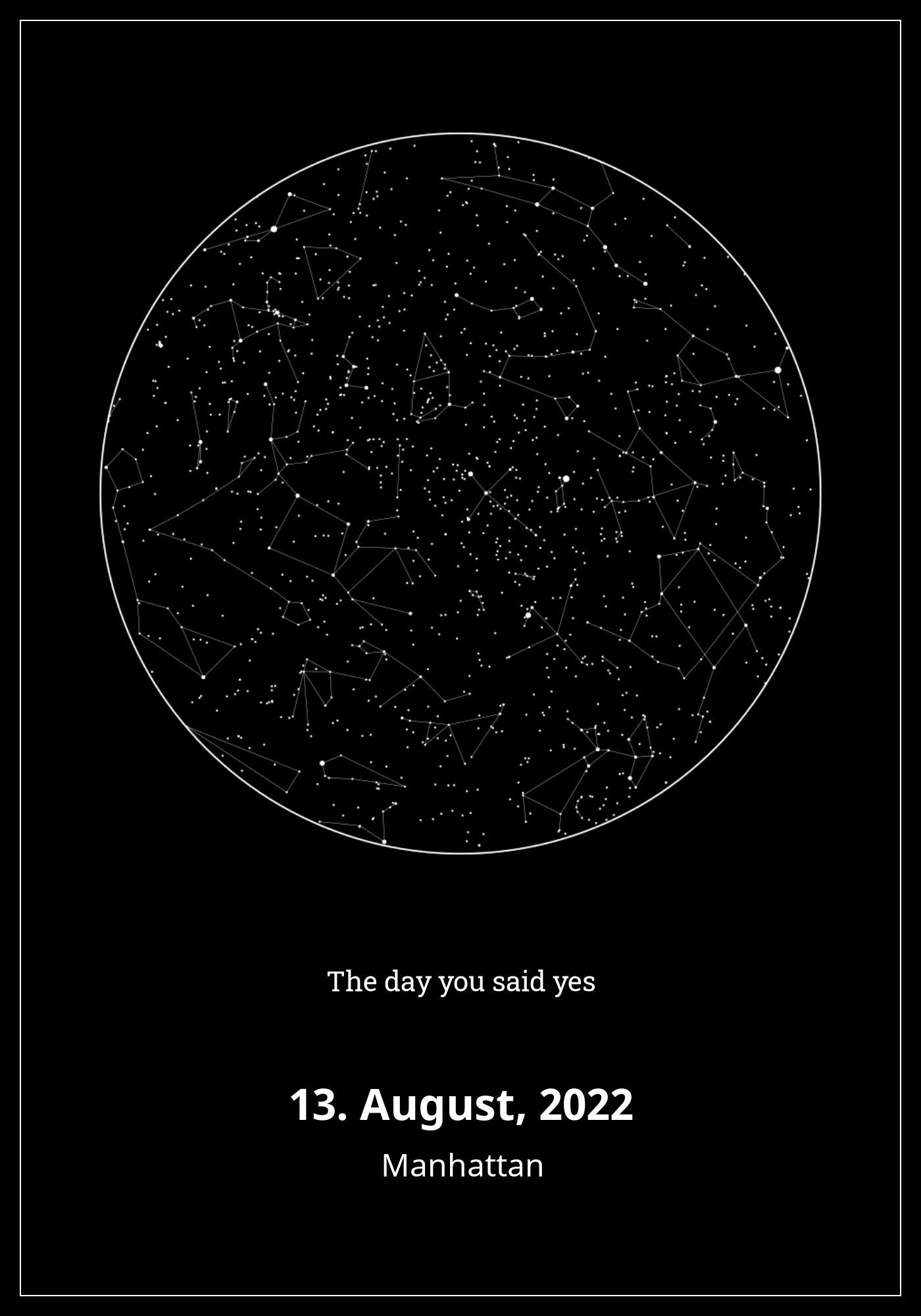 Simple Star Map